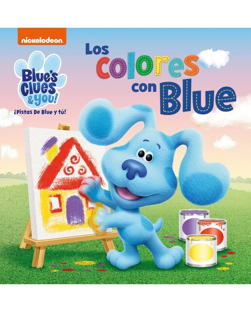 Imagen 1 de Blue's Clues & You! | ¡Pistas de Blue y tú! - Los colores con Blue  (Tapa dura)