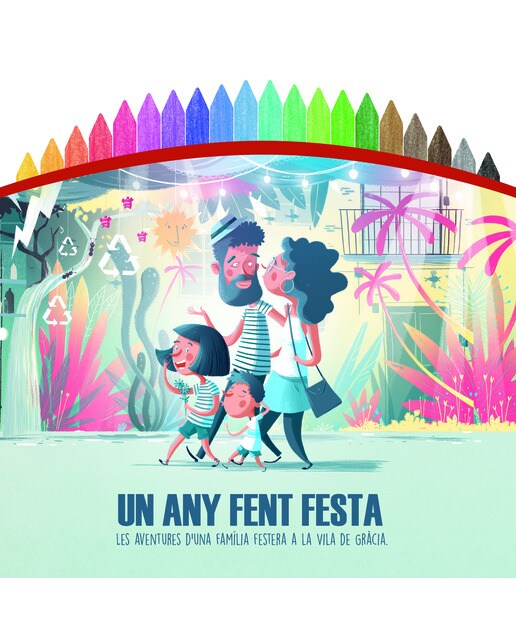 Imagen 1 de Pintem! Un any fent festa  (Tapa blanda)