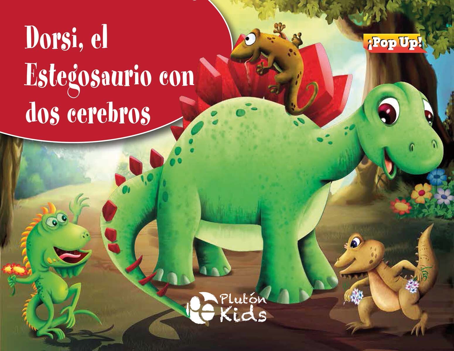 Dorsi, el Estegosaurio con dos cerebros: POP UP (Capa dura) 1