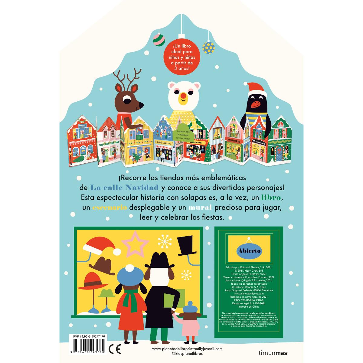 La calle Navidad. Libro desplegable 2