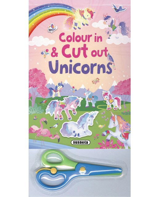 Colour in &amp; Cut Out Unicorns