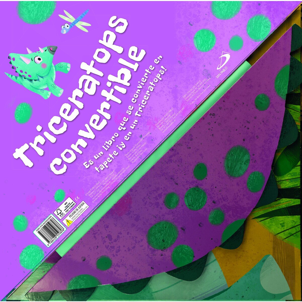 Triceratops: Convertible (Tapa dura) 2