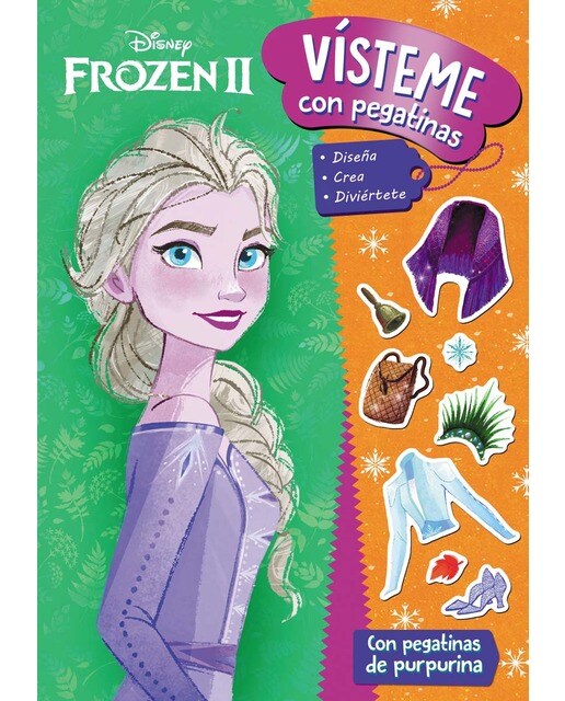 Frozen 2. Vísteme con pegatinas (Tapa blanda) 1