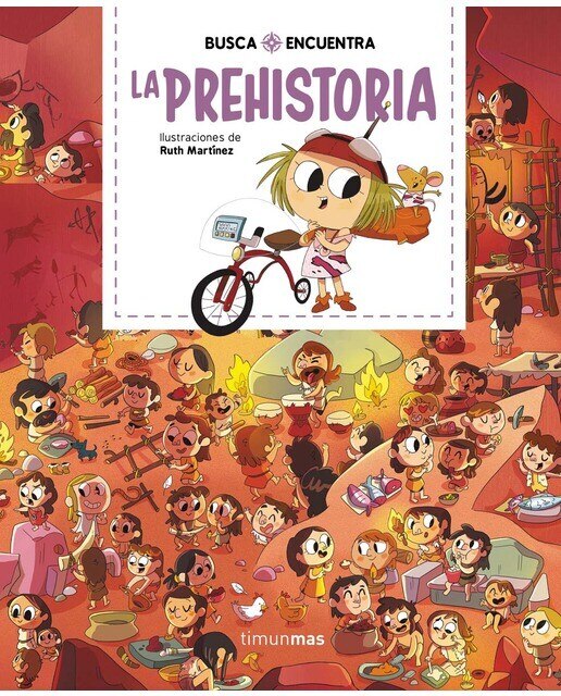 Imagen 0 de Busca y encuentra. La prehistoria (Tapa dura)