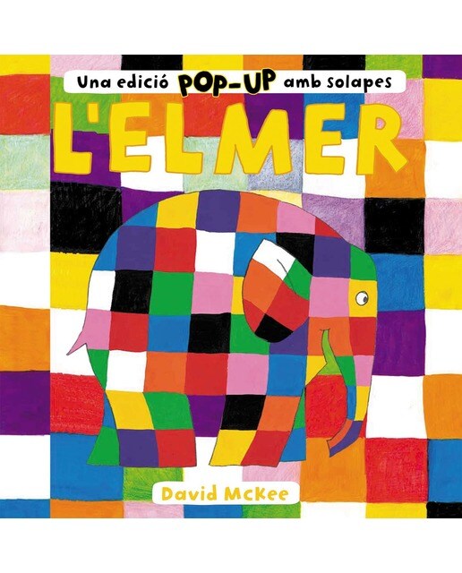 Imagen 0 de L'Elmer. Llibre Pop-Up - L'Elmer. Una edició pop-up amb solapes  (Tapa dura)