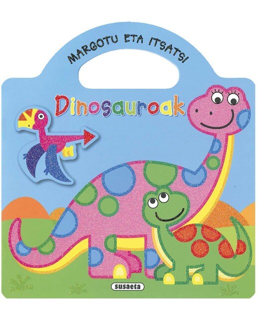 Margotu eta itsatsi dinosauroak 1(Tapa blanda) 1
