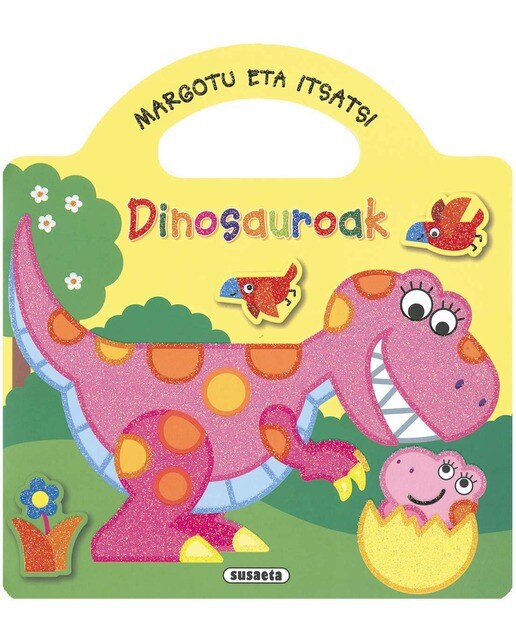 Margotu eta itsatsi dinosauroak 4(Tapa blanda) 1