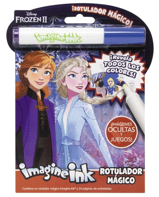 Frozen 2. Rotulador mágico: Libro de colorear y actividades con rotulador mágico