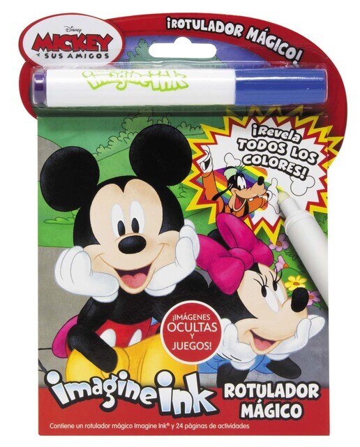 Mickey y sus amigos. Rotulador mágico: Libro de colorear y actividades con rotulador mágico (Tapa blanda) 1