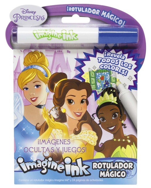Princesas. Rotulador mágico: Libro de colorear y actividades con rotulador mágico