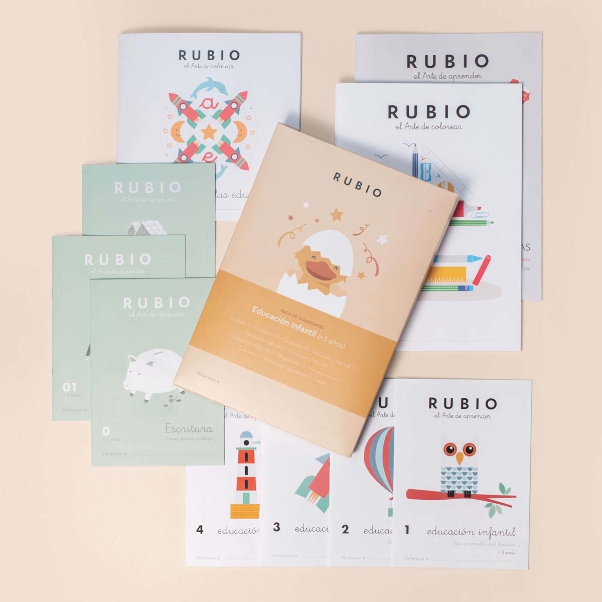 Imagen 0 de Pack de cuadernos Educación Infantil (+3 años)