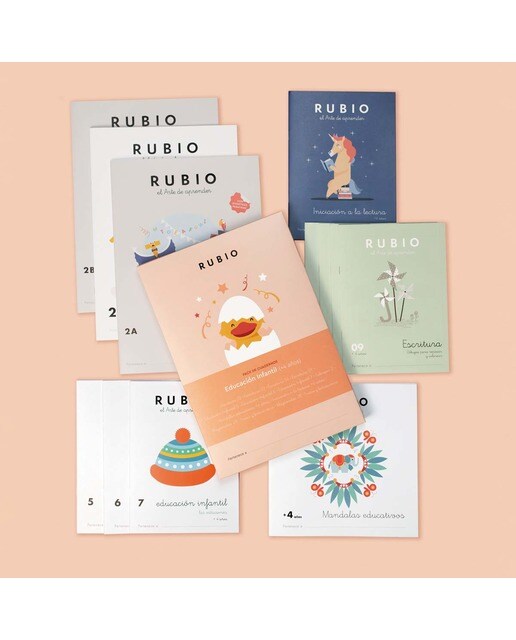 Imagen 0 de Pack de cuadernos Educación Infantil (+4 años)