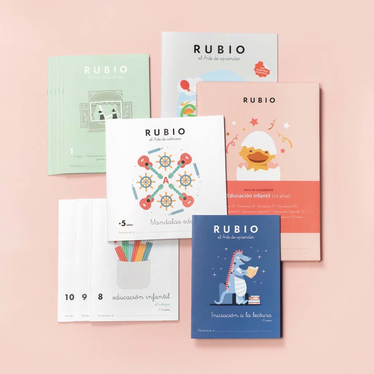 Imagen 0 de Pack de cuadernos Educación Infantil (+5 años)