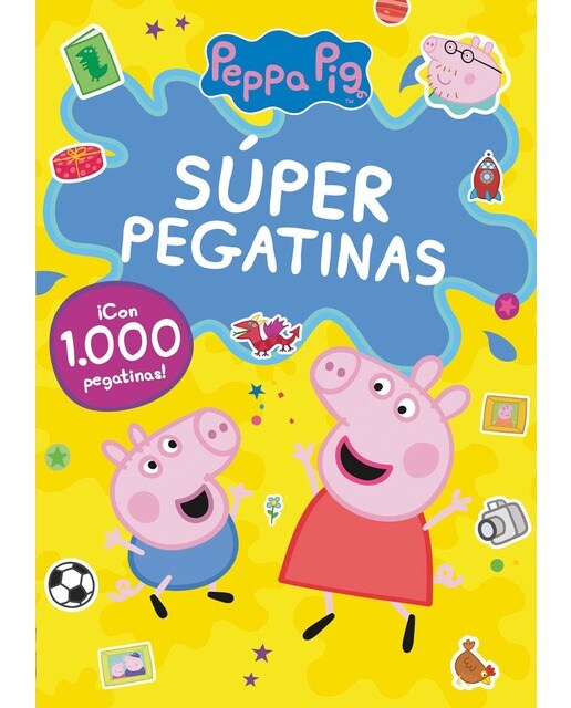 Imagen 0 de Peppa Pig. Cuaderno de actividades - Súper pegatinas: ¡Con 1000 pegatinas!  (Tapa blanda)
