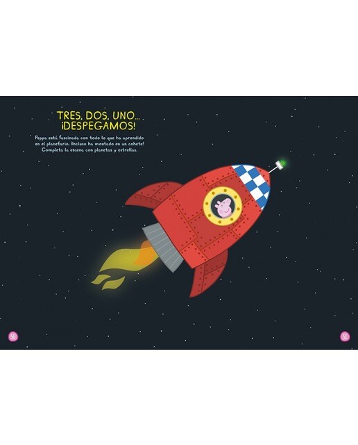 Peppa Pig. Cuaderno de actividades - Súper pegatinas: ¡Con 1000 pegatinas!  (Tapa blanda) 2