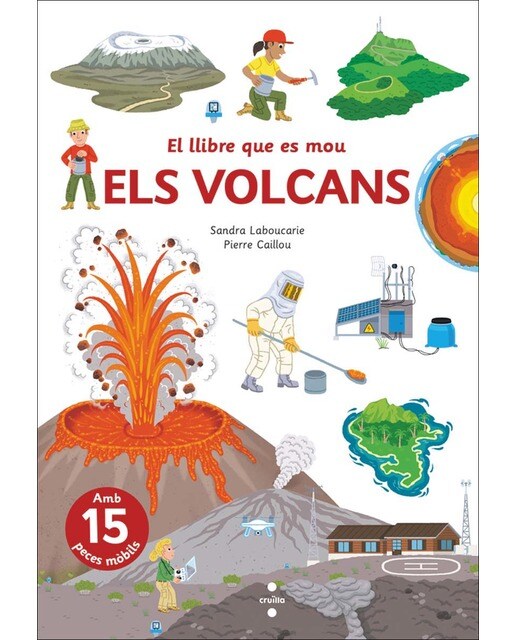 Imagen 0 de El llibre que es mou: Volcans  (Tapa dura)