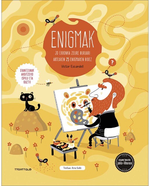 Enigmak. ARTEA. Jo erronka zeure buruari artearen 25 enigmaren bidez (Capa dura) 1