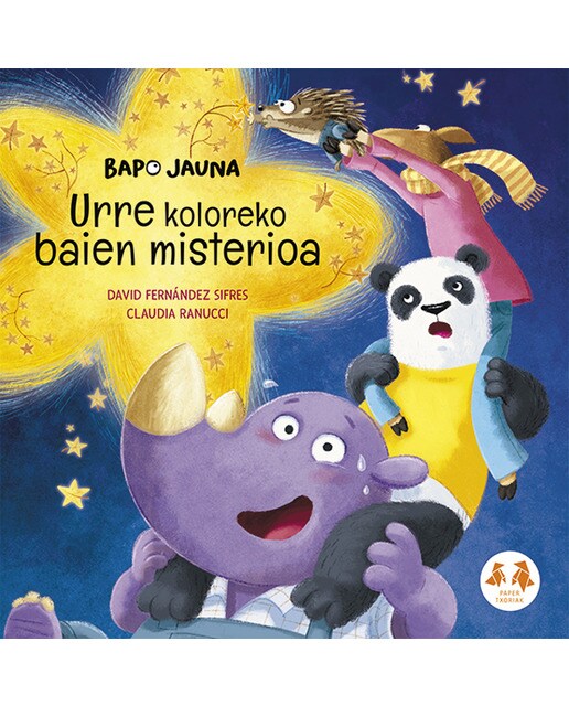 Urre koloreko baien misterioa. Bapo jauna(Tapa blanda) 1