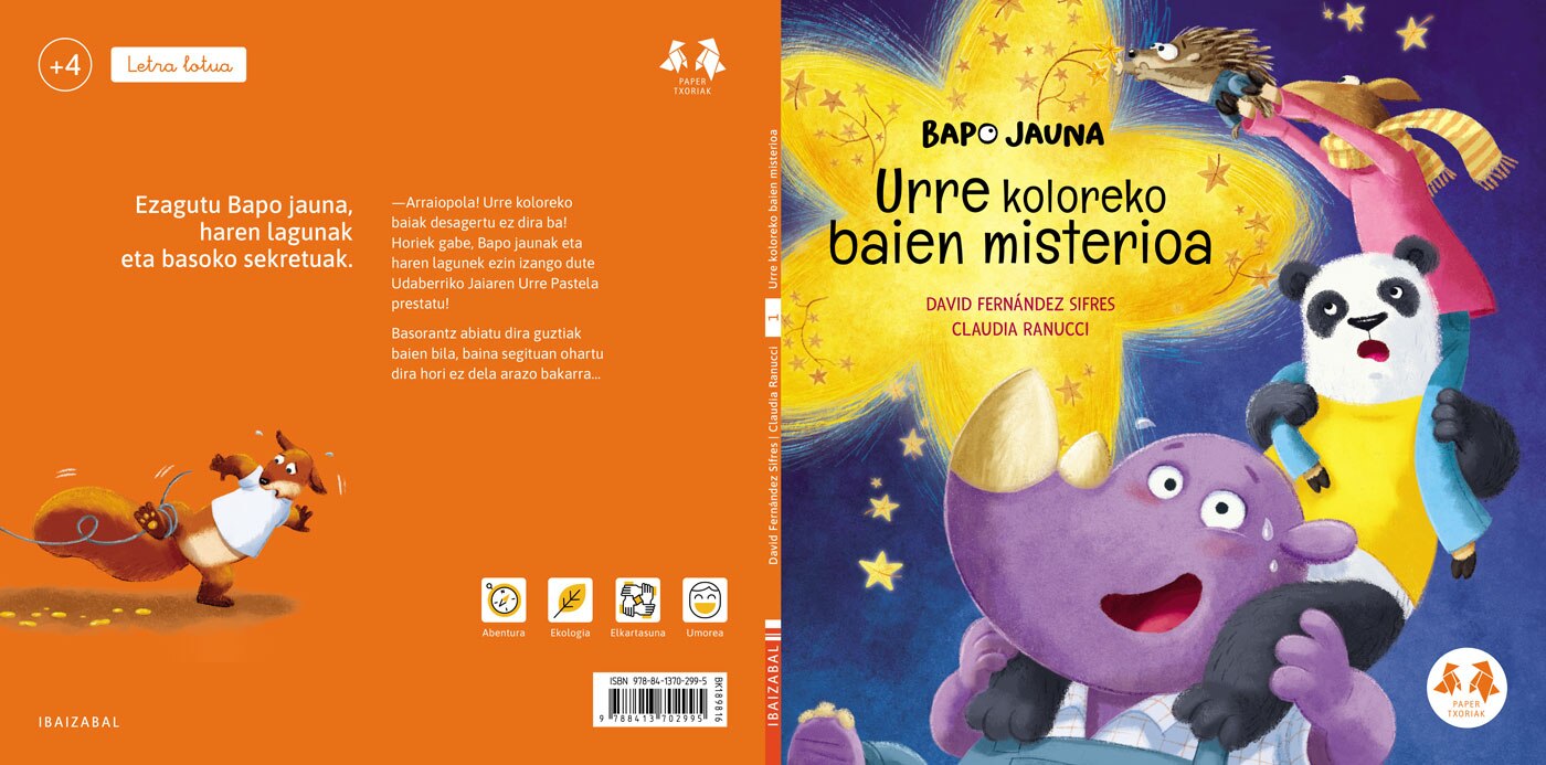Urre koloreko baien misterioa. Bapo jauna(Tapa blanda) 3