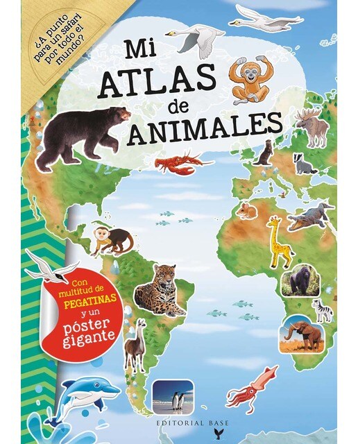 Mi Atlas de animales  (Tapa blanda) 1