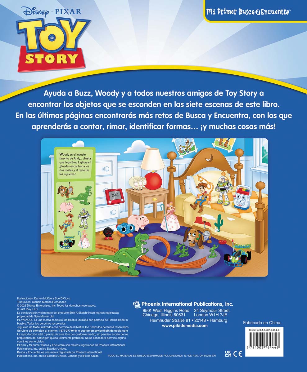 MI PRIMER BUSCA Y ENCUENTRA TOY STORY M1LF  (Tapa dura) 2