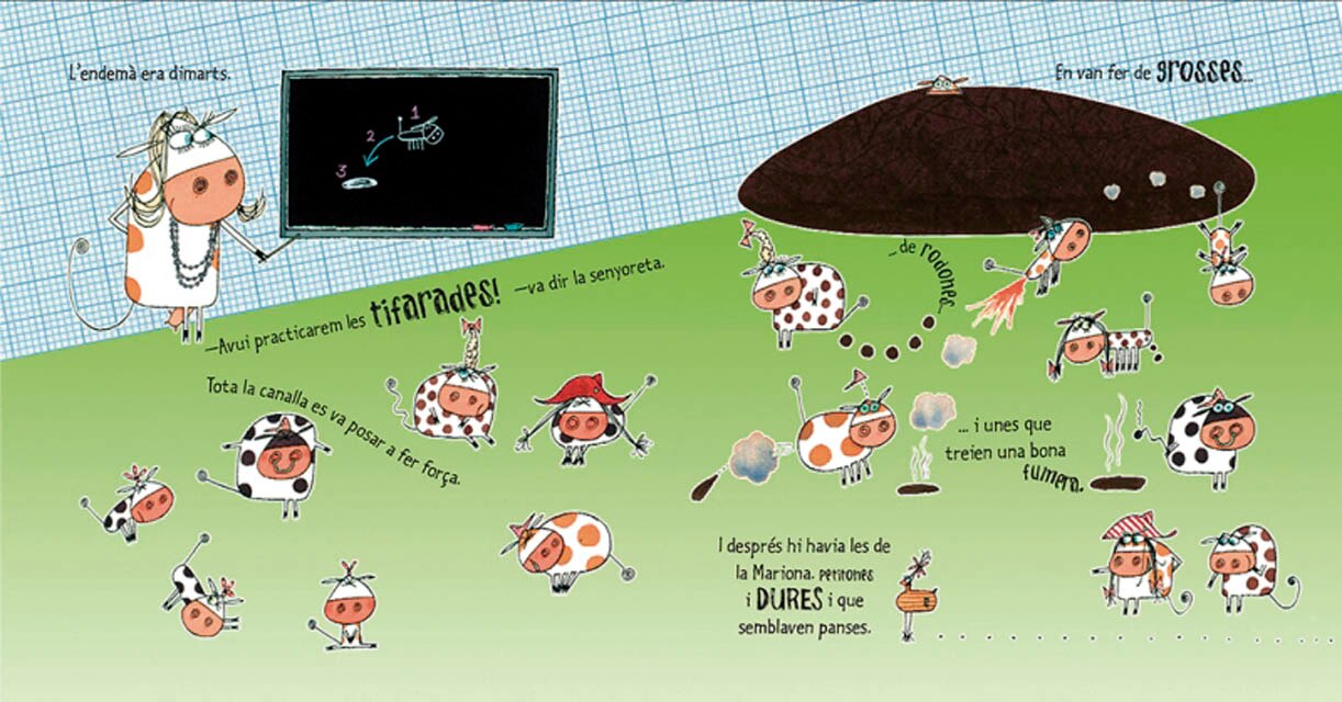 La vaca que va anar a l'escola (La vaca)  (Tapa dura) 5