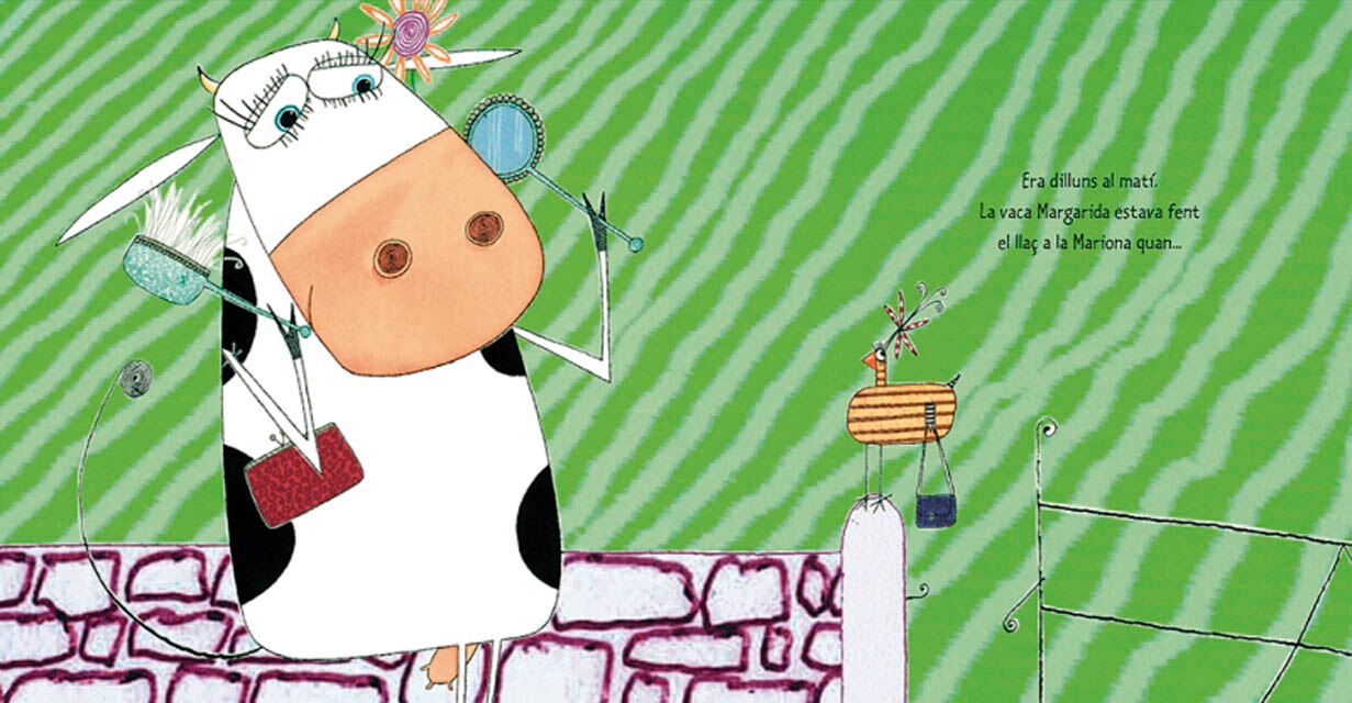 La vaca que va anar a l'escola (La vaca)  (Tapa dura) 6