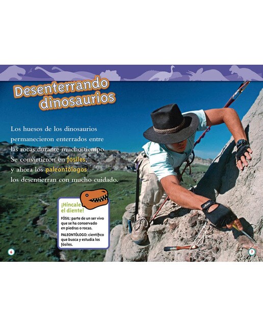 Aprende a leer con National Geographic (Nivel 1) - Dinosaurios: ¡Textos en letra de imprenta para lanzarse a leer! (Capa mole) 4