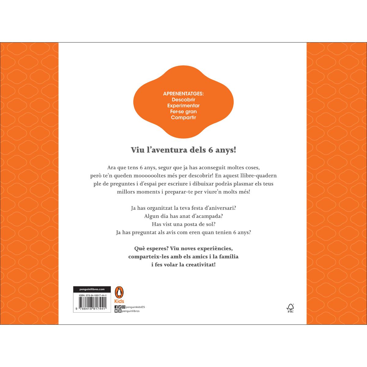 Coses a fer ara que faig 6 anys: Un llibre personalitzable amb les teves aventures (Tapa dura) 2