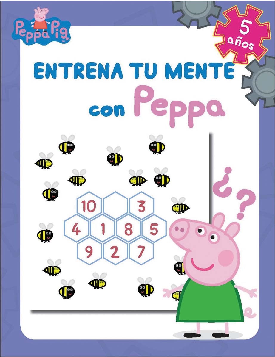 Entrena tu mente con Peppa. 5 años (Peppa Pig. Cuaderno de actividades) (Capa mole) 1