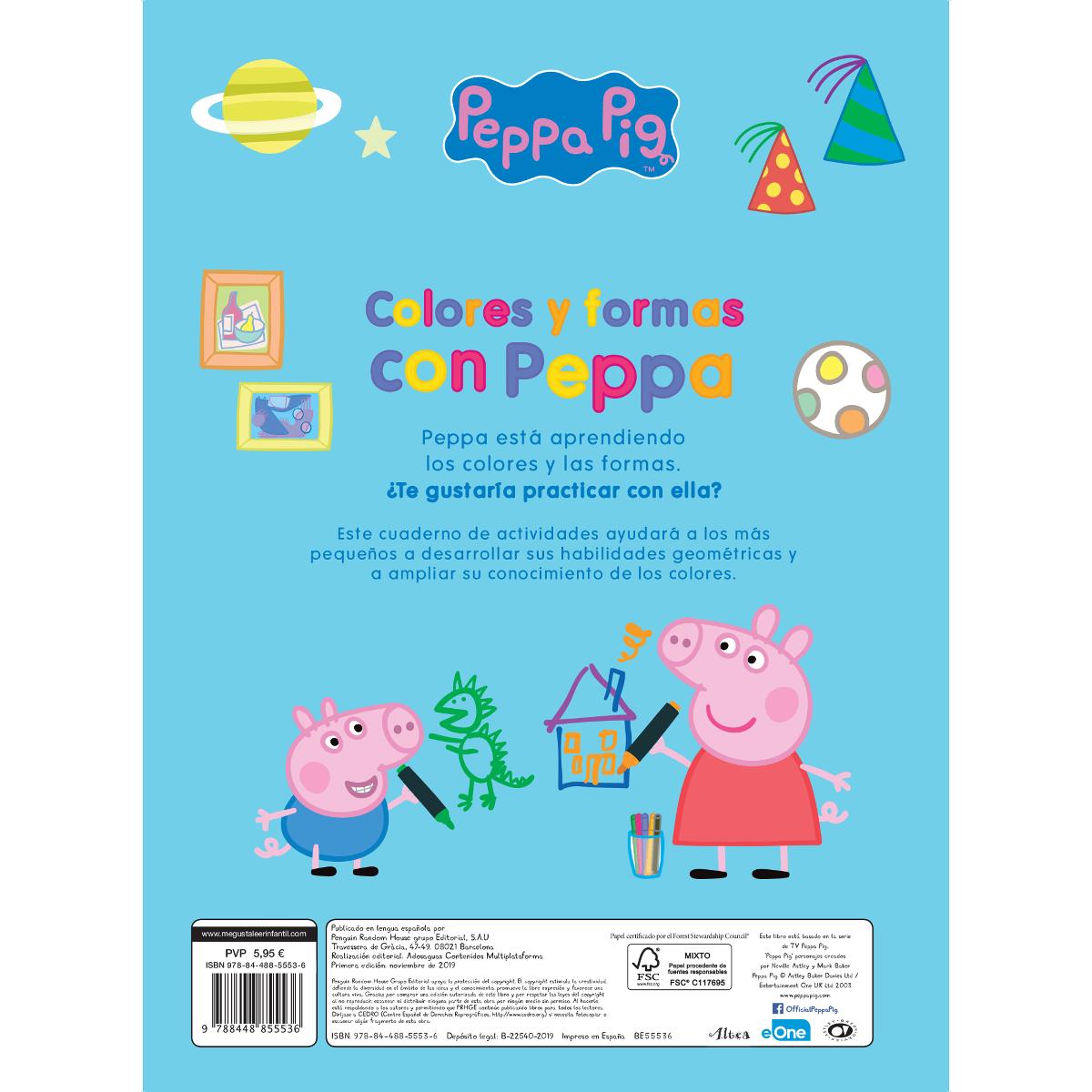 Colores y formas con Peppa (Peppa Pig. Actividades) (Capa mole) 2