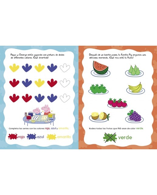 Colores y formas con Peppa (Peppa Pig. Actividades) (Capa mole) 4
