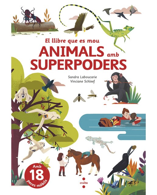 Imagen 0 de El llibre que es mou: Animals amb superpoders  (Tapa dura)
