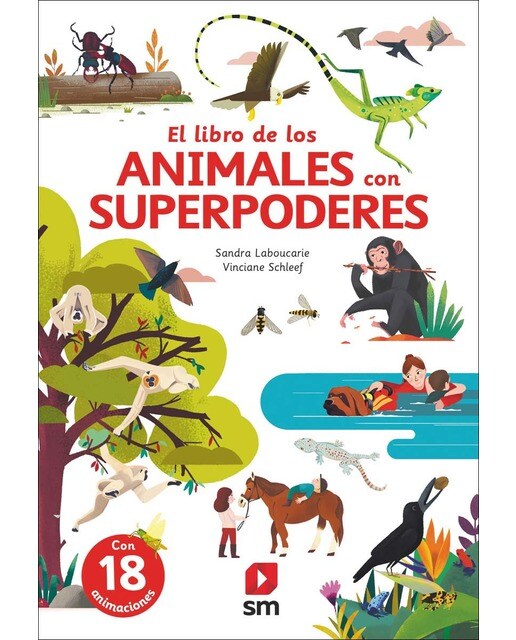 Imagen 0 de El libro de los animales con superpoderes  (Tapa dura)