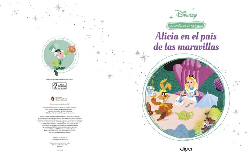 Alicia en el País de las Maravillas (La magia de un clásico Disney)  (Tapa dura) 6