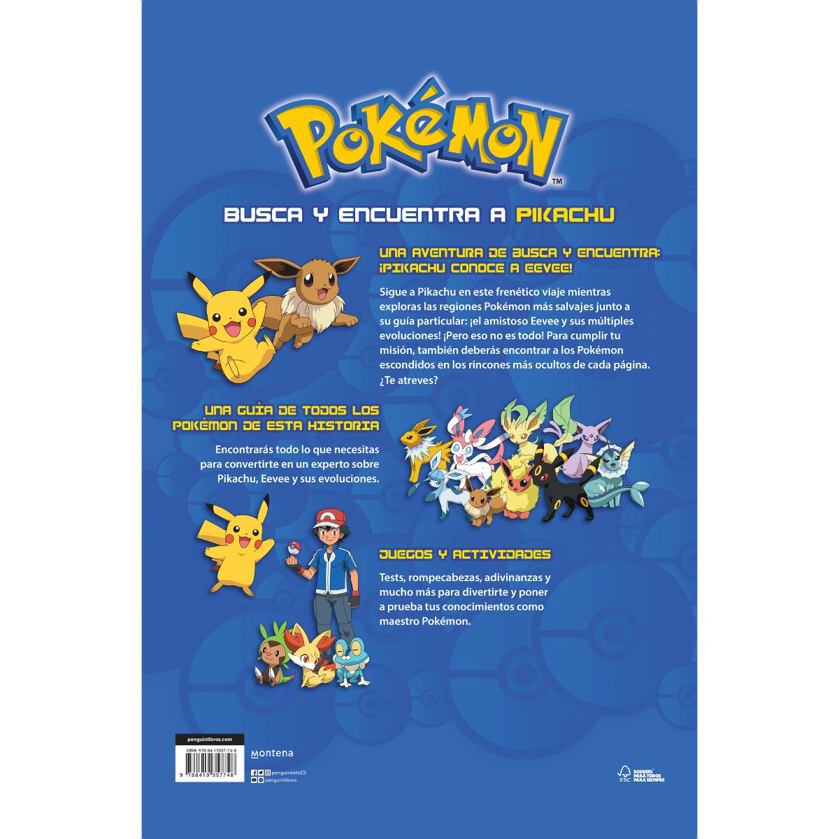 ¿Dónde está Pikachu? Busca y encuentra (Pokémon. Libro juguete) (Tapa dura) 2