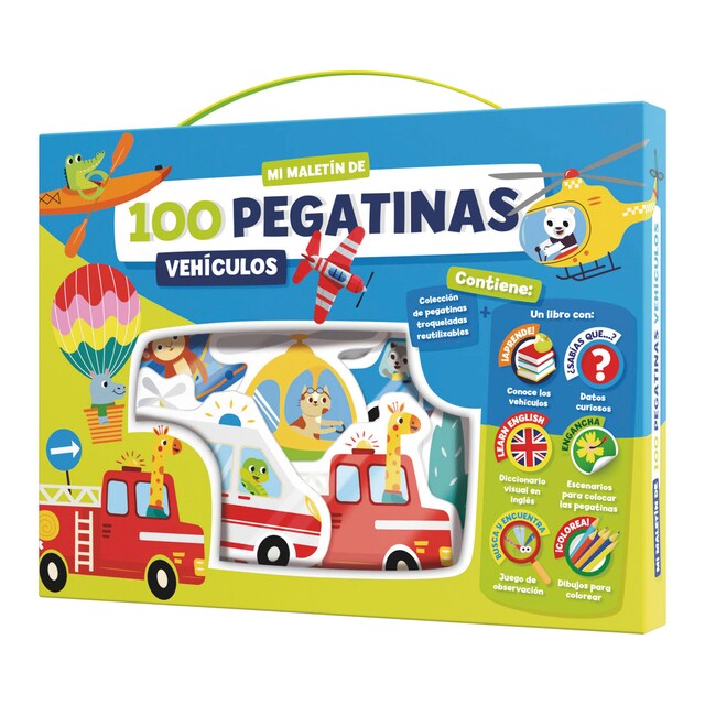 Imagem 0 de MALETIN 100 PEGATINAS - VEHICULOS