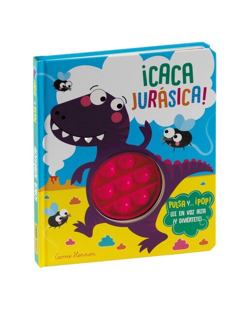 Imagen 0 de PULSA Y... ¡POP! ¡CACA JURÁSICA! (Tapa dura)
