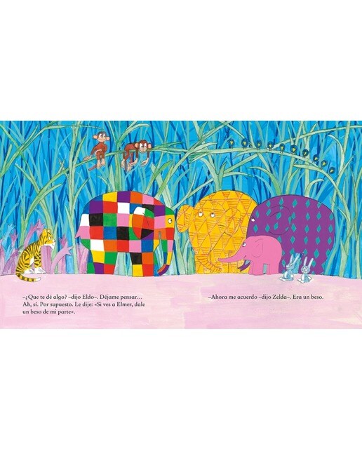 Elmer. Un cuento - Elmer y el regalo  (Tapa dura) 3