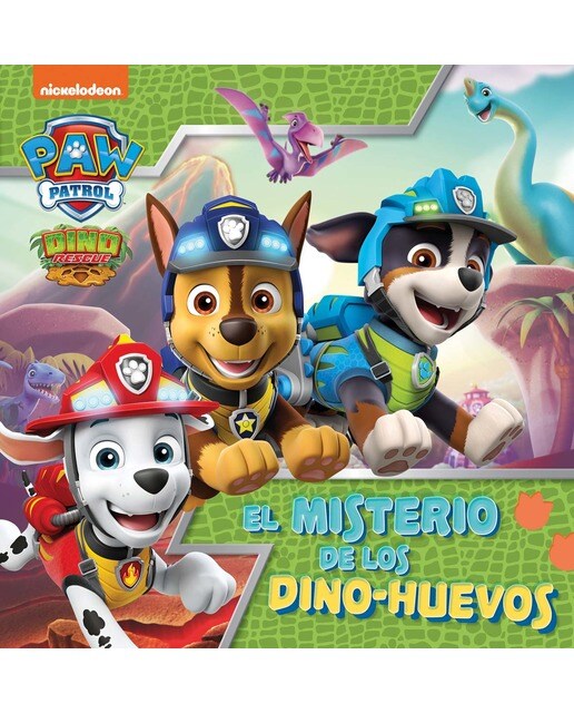 Imagen 1 de Paw Patrol | Patrulla Canina. Un cuento - El misterio de los dino-huevos  (Tapa dura)