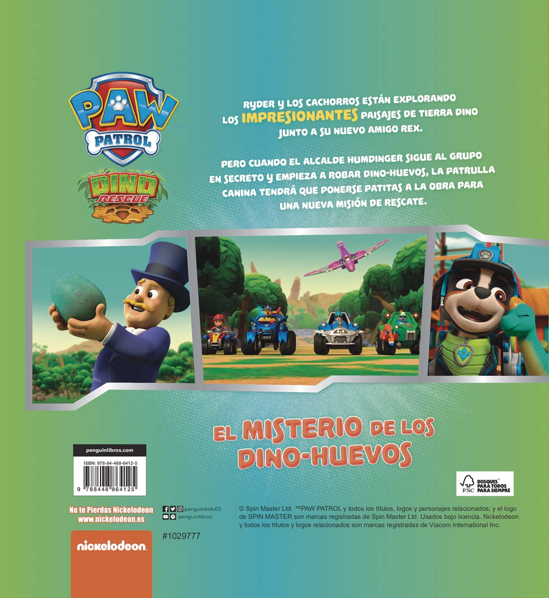 Imagen 2 de Paw Patrol | Patrulla Canina. Un cuento - El misterio de los dino-huevos  (Tapa dura)