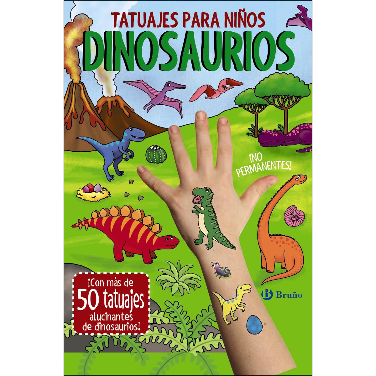 Imagen 0 de Tatuajes para niños. Dinosaurios  (Tapa dura)