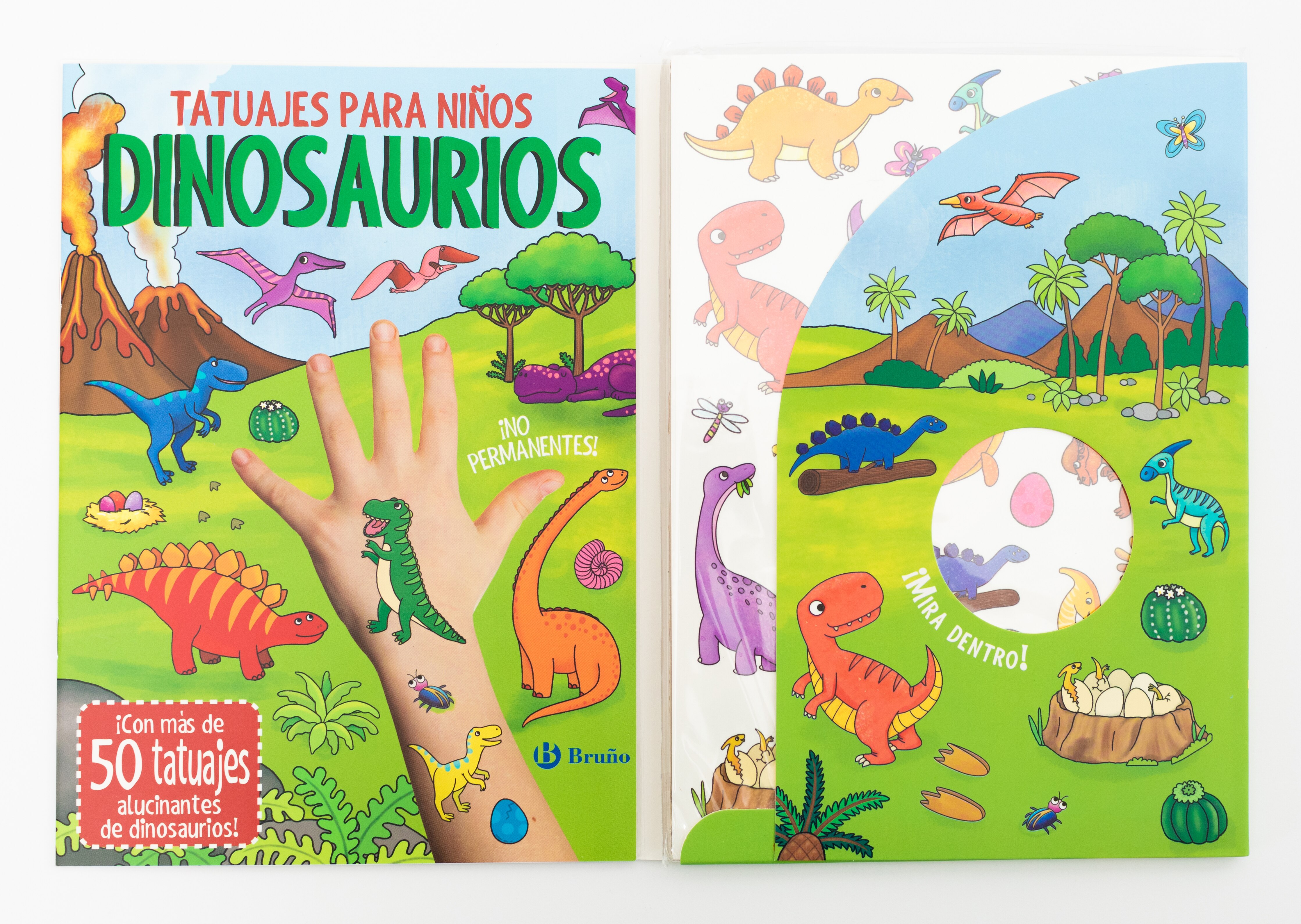 Tatuajes para niños. Dinosaurios  (Tapa dura) 3