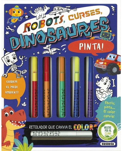 Robots, curses, dinosaures