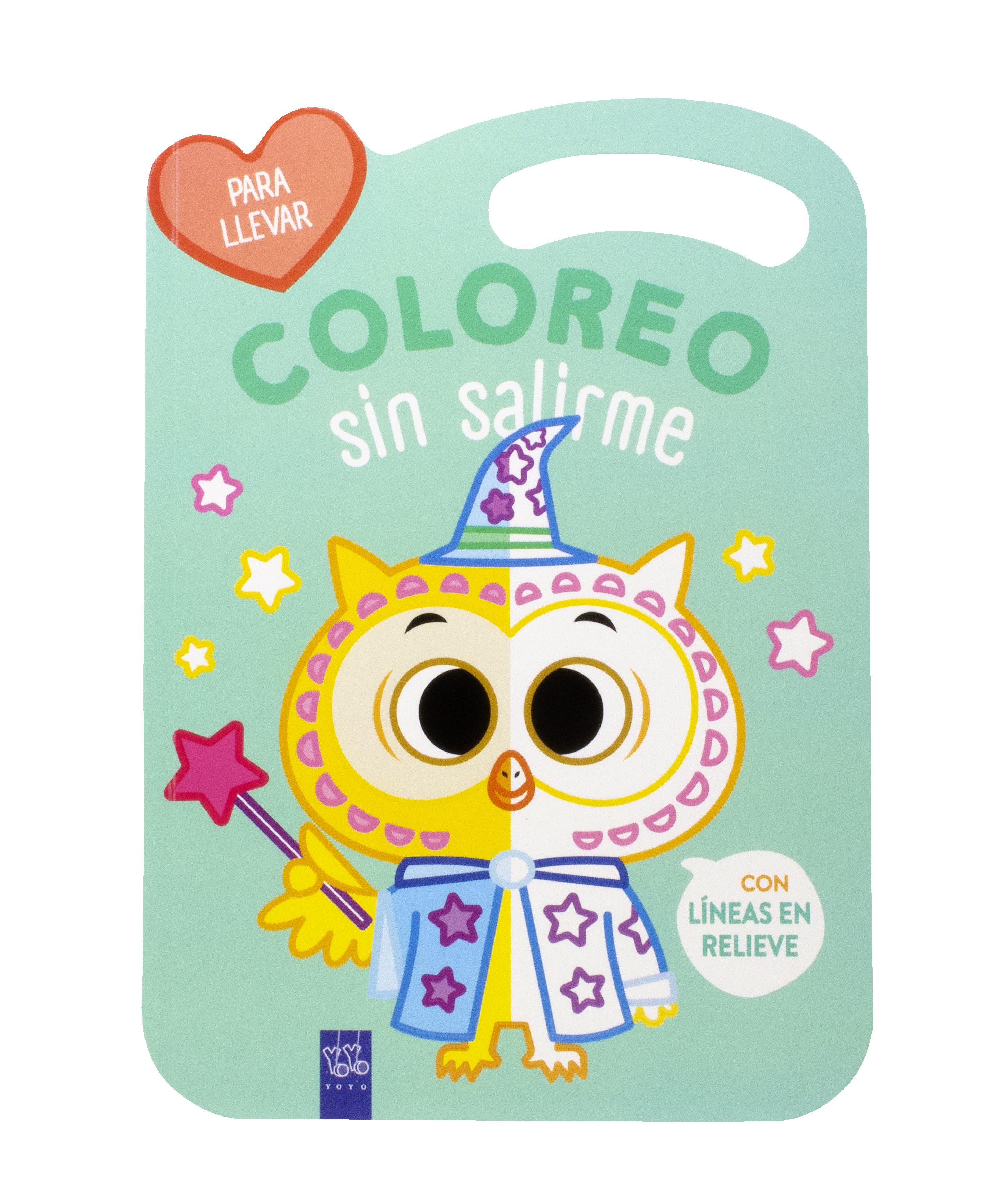 Coloreo sin salirme-Para llevar. Búho  (Tapa blanda) 4