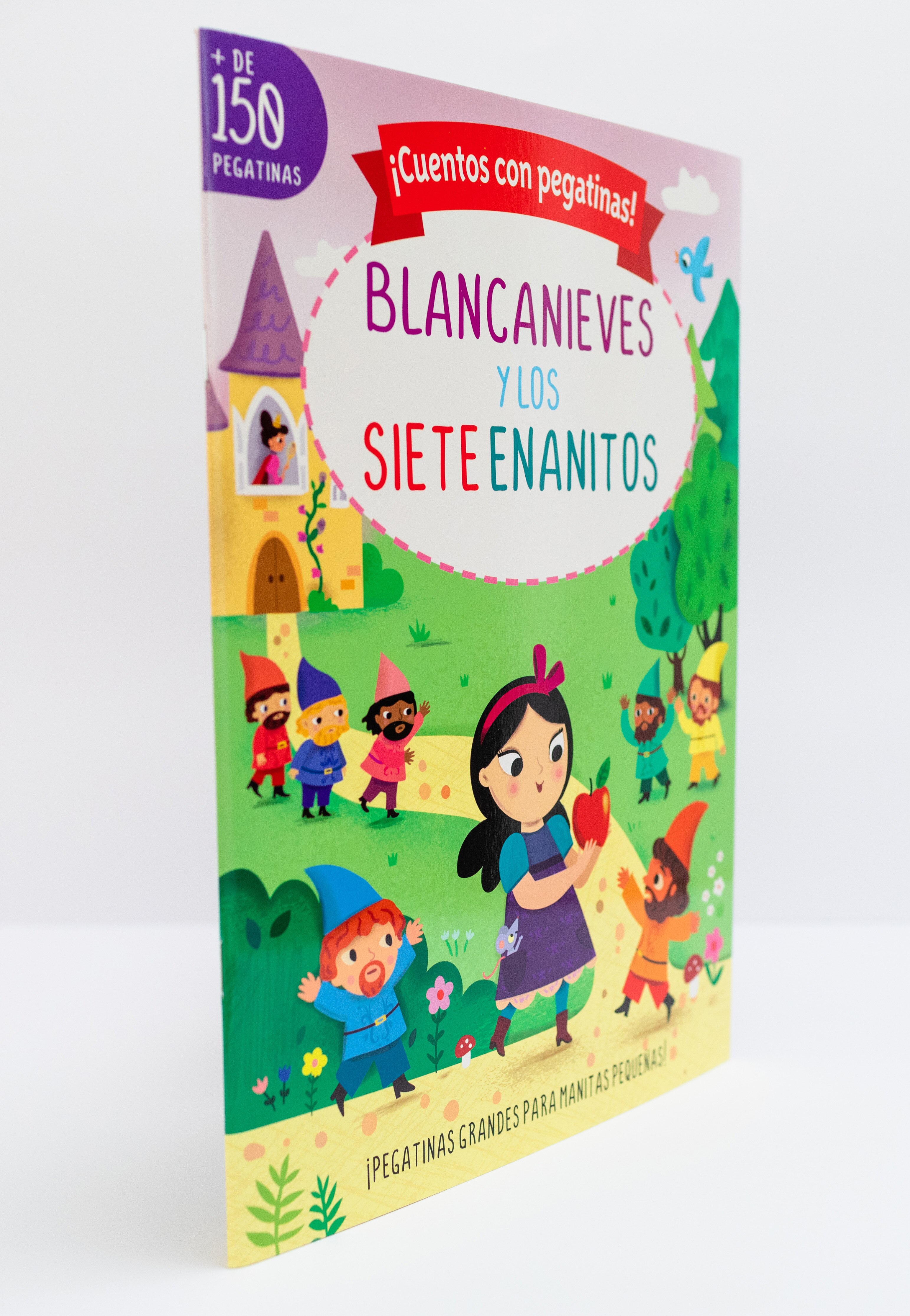¡Cuentos con pegatinas! Blancanieves y los siete enanitos  (Tapa blanda) 7