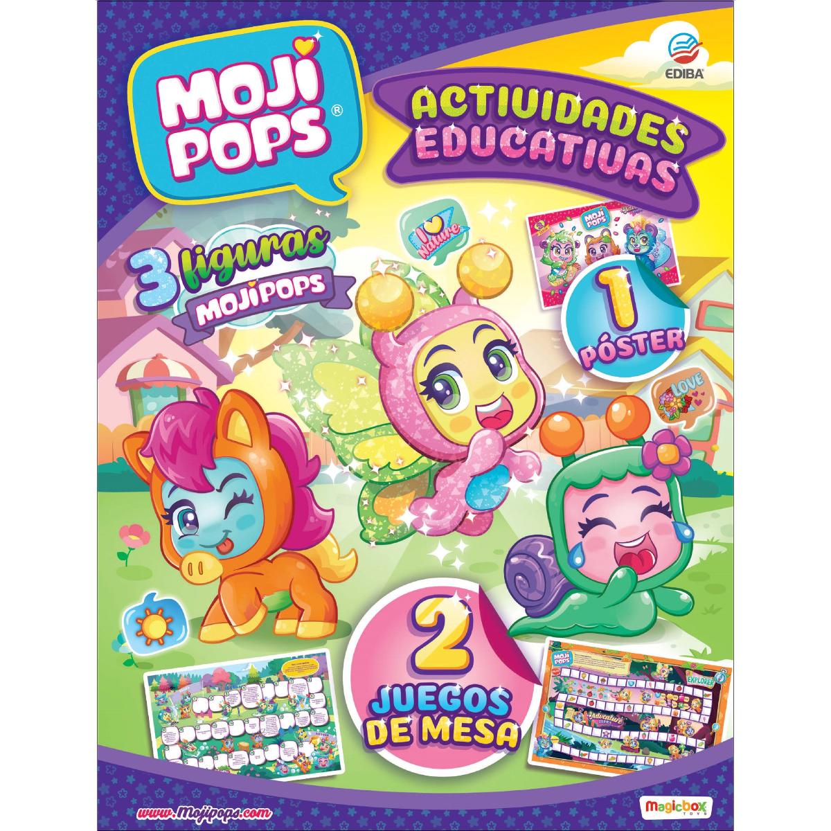 Actividades Educativas - Moji Pops 1 (Capa mole) 1