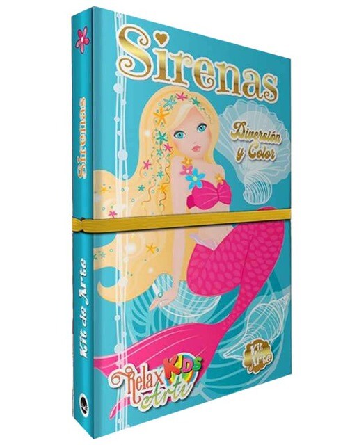 Kids arte - relax arte - sirenas 1