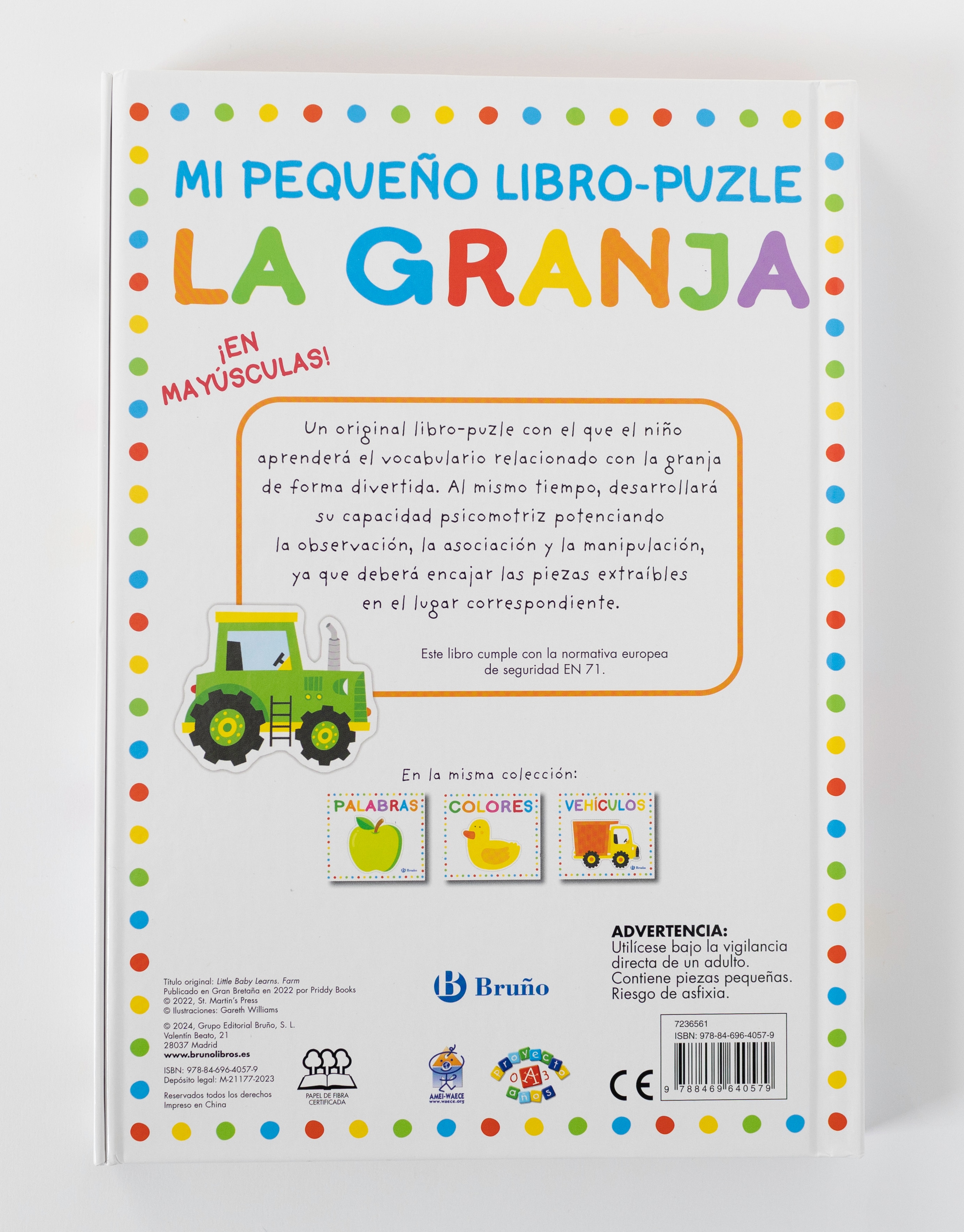 Mi pequeño libro-puzle. La granja (Capa dura) 2