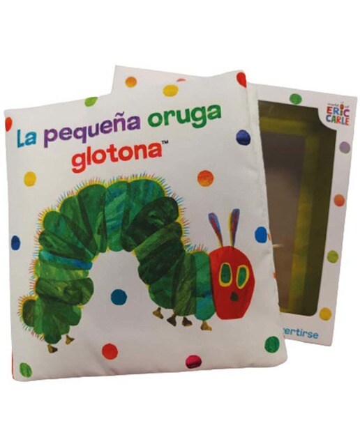 Imagem 0 de La pequeña oruga glotona. Libro de tela para abrazar (Colección Eric Carle): Un libro de tela sensorial. Para leer, jugar, morder y divertirse